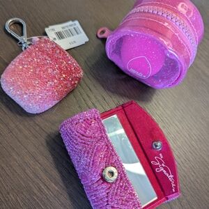 Pink Sparkle 3-Piece Set with Special Edition MK Signature Beaded Lip Stick Case